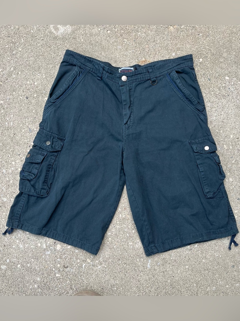 Vintage Riot Empire Emo Grunge Cargo Shorts Size 38